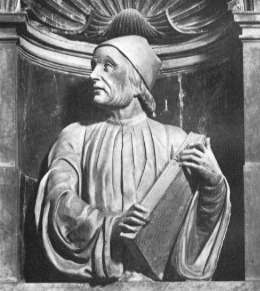 Bust of Ficino by Andrea Ferrucci in Florence Cathedral (Source: Wikipedia)